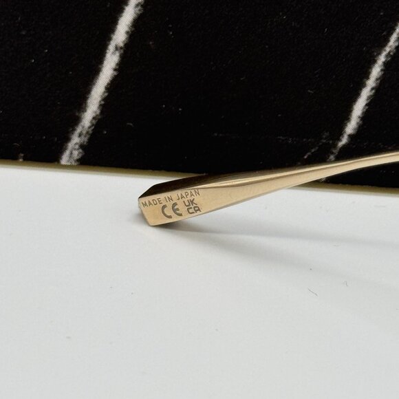 NEW VALENTINO SUNGLASSES GOLD WOMEN VALENTINO V-GOLD SHIELD VLS-137B main image 4